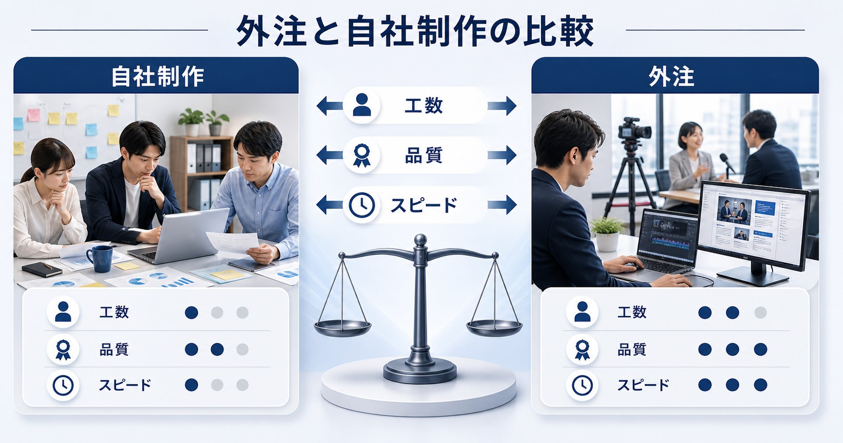 導入事例制作の外注と自社制作の判断軸